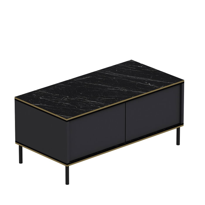 Hanah Home Imaj - Mesa de centro Antracita